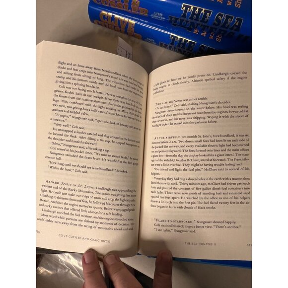 The Sea Hunters II By Clive Cussler & Craig Dirgo Signed Hardcover - Picture 5 of 16